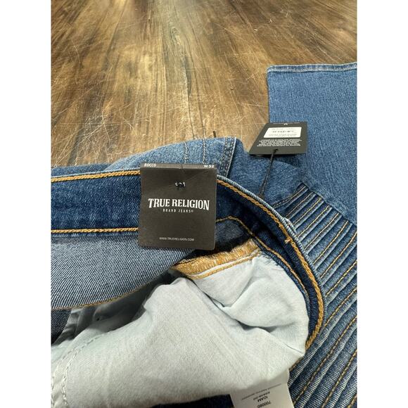NWT!! True Religion Jeans, ROCCO Relaxed Skinny W32 x 32 Inseam - Picture 7 of 14